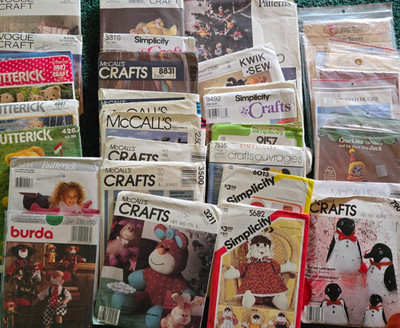 YOU CHOOSE! Sewing Patterns for Crafts and Toys - NEW UNCUT