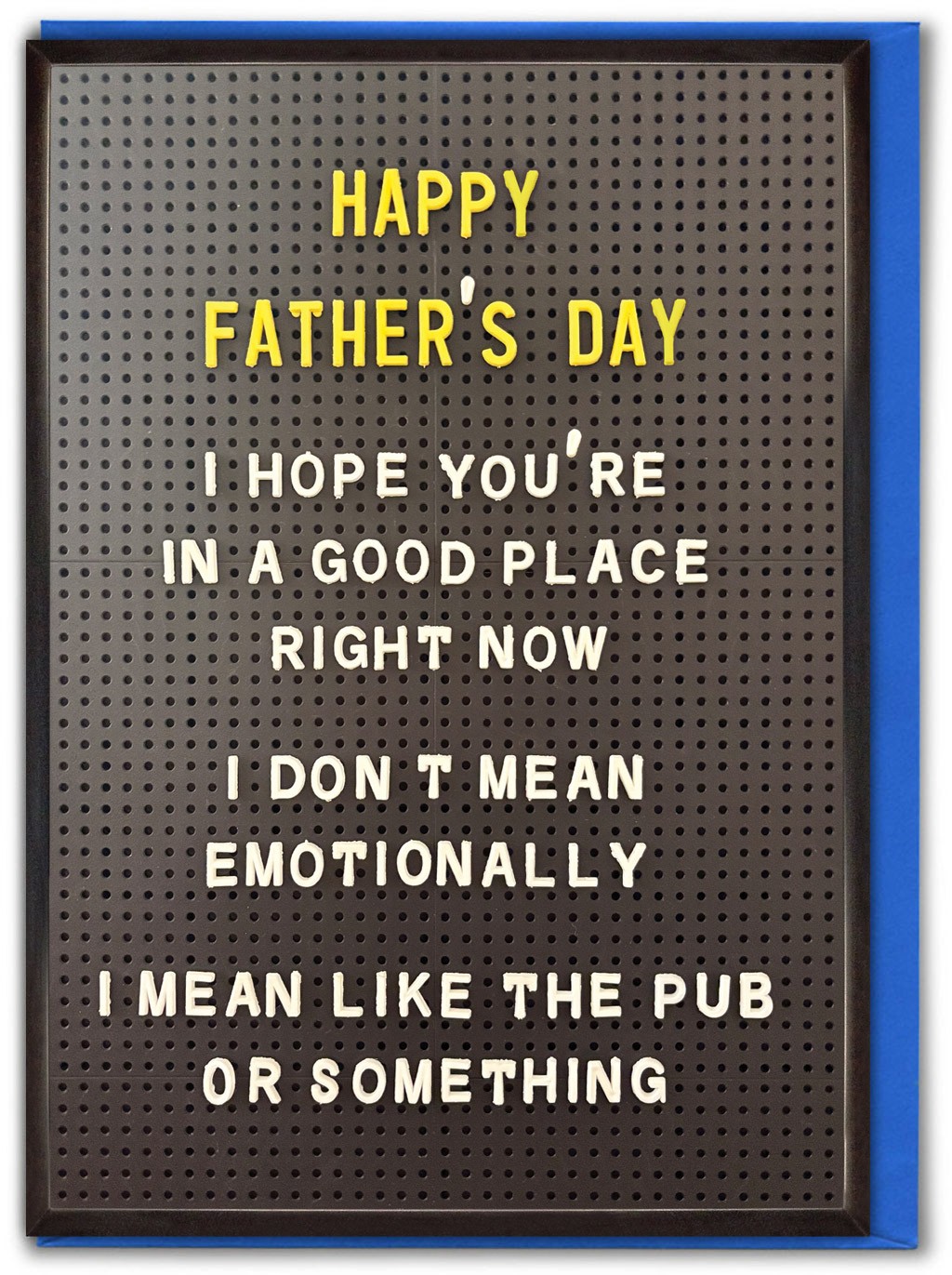 Funny Father's Day Card Witty Amusing Comedy Humour Cheeky Novelty Joke