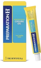 Preparation H Hemorrhoid Cooling Gel with Aloe for Fast 0.9 Ounce Exp 05/27