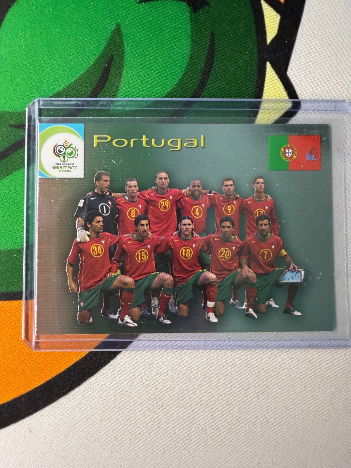 2006 Panini World Cup Portugal Cristiano Ronaldo