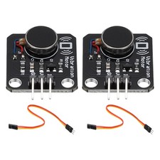 2Pcs Vibration Motor Module with Jump Wire, 9000RPM DC 3-5.3V Motor Module