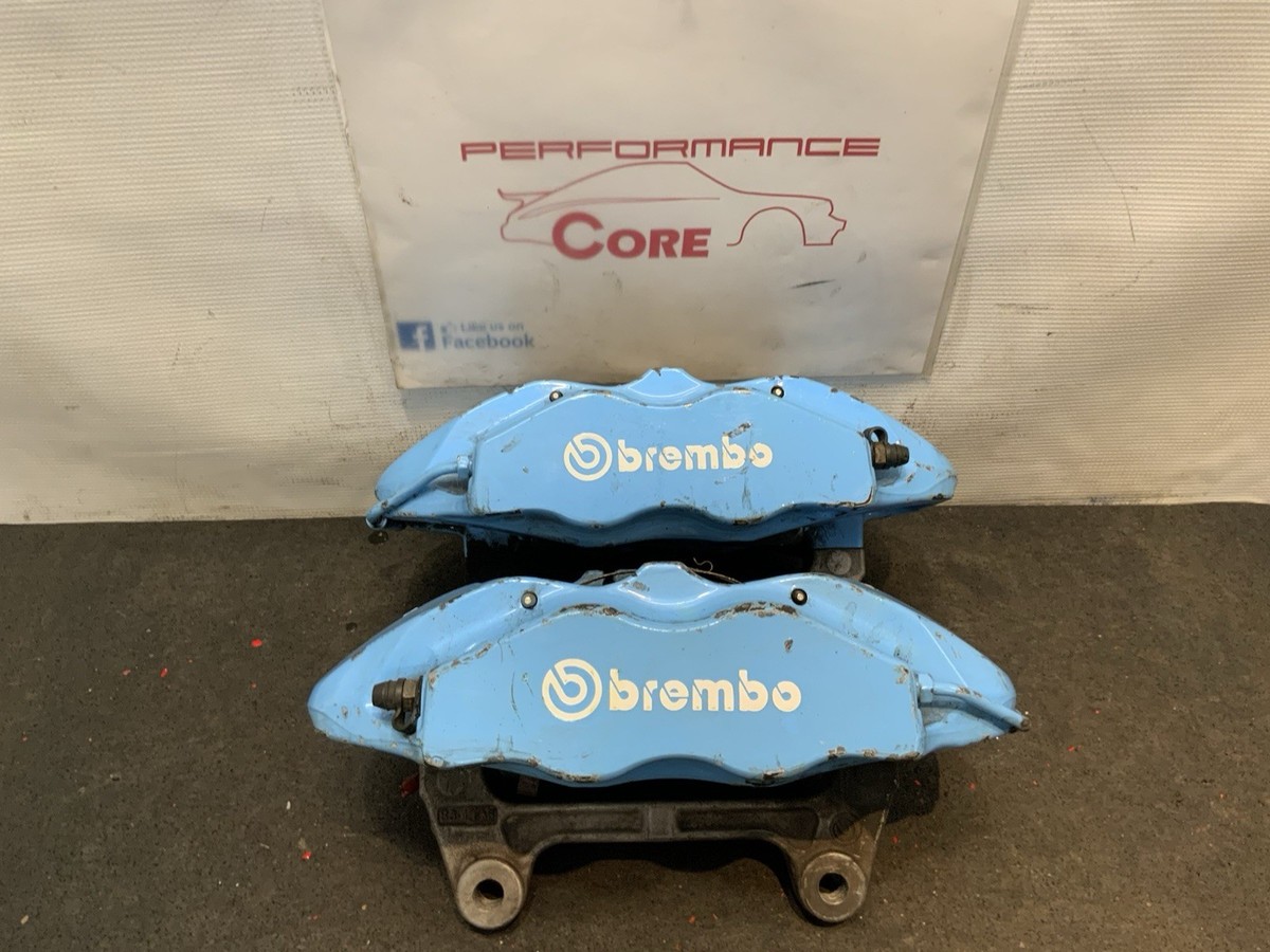 brembo ブレーキキャリパー 6potアウディ　tt 8j Audi 8J TTRS TT RS Brembo Front Brake Caliper Pair Left Right Rare