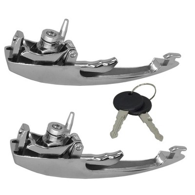 Left & Right Key Matched Outer Door Handle For 68-76 Volkswagen Super Beetle Bug