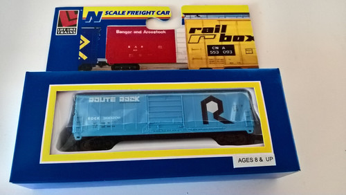 Coche de carga realista escala N 50' caja coche ruta roca artículo 433-7338 | Zustand: New