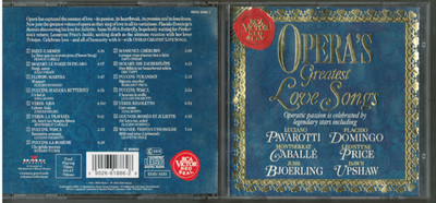 Opera`s Greatest Love Songs, Music CD