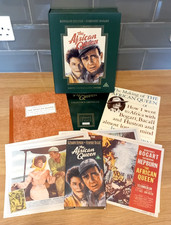 'The African Queen' VHS, Books, Lobby Card Limited Edition Commemorative Box Set