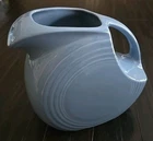 Fiestaware Large Disc Pitcher Periwinkle Light Blue 67 oz Homer Laughlin USA EUC