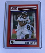 2022 Score - Fred Taylor #25 Red