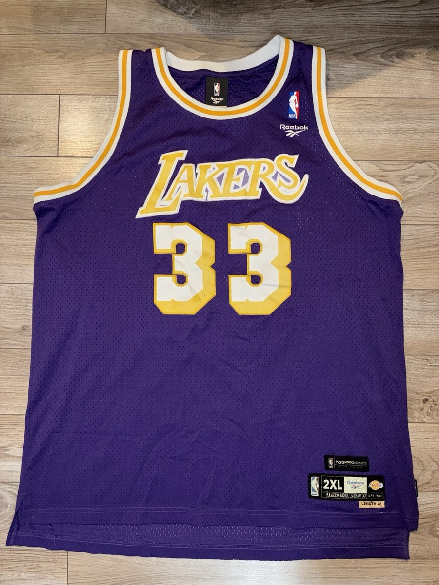 kareem abdul jabbar Los Angeles Lakers Reebok Retro Rewind NBA