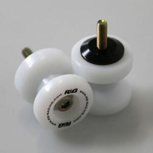 R&G M8 Cotton Reels White Triumph Scrambler 1200 XE 2019 - 2024