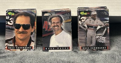 1995 Finish Line Classic NASCAR Complete Set 1-120