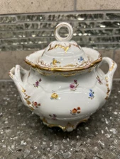 DRESEN RICHARD KLEMM PORCELAIN SUGAR BOWL WITH LID *EUC*