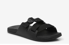 Chaco Unisex Kids Chillos Slide Sandal Lightweight Adjustable Black Size 4