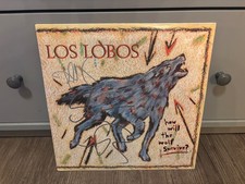 LOS LOBOS SIGNED AUTOGRAPHED LP VINYL X3 CESAR RAMOS IN PERSON (2)