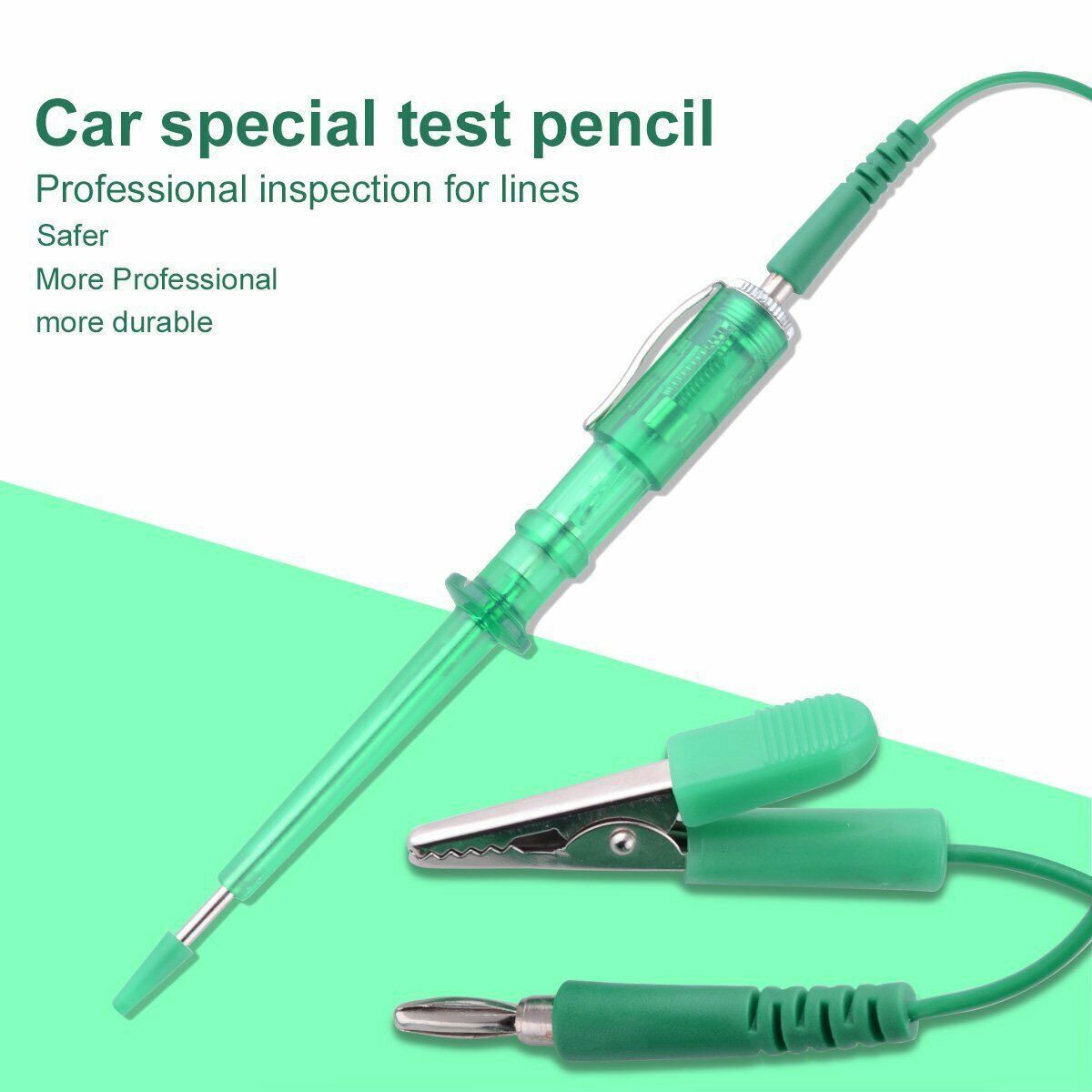 Test Light Auto Car Circuit Tester Pen 24V 12V 6V DC Voltage Probe Fuse