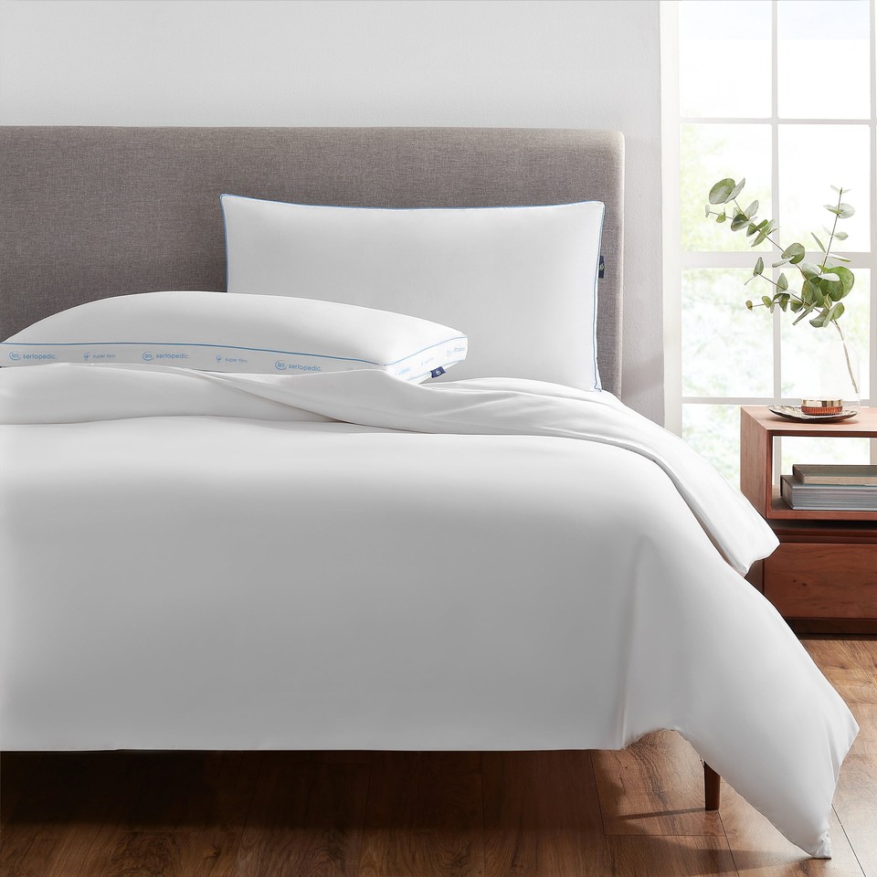 Sertapedic Super Firm Bed Pillow, King, 2 Pack eBay