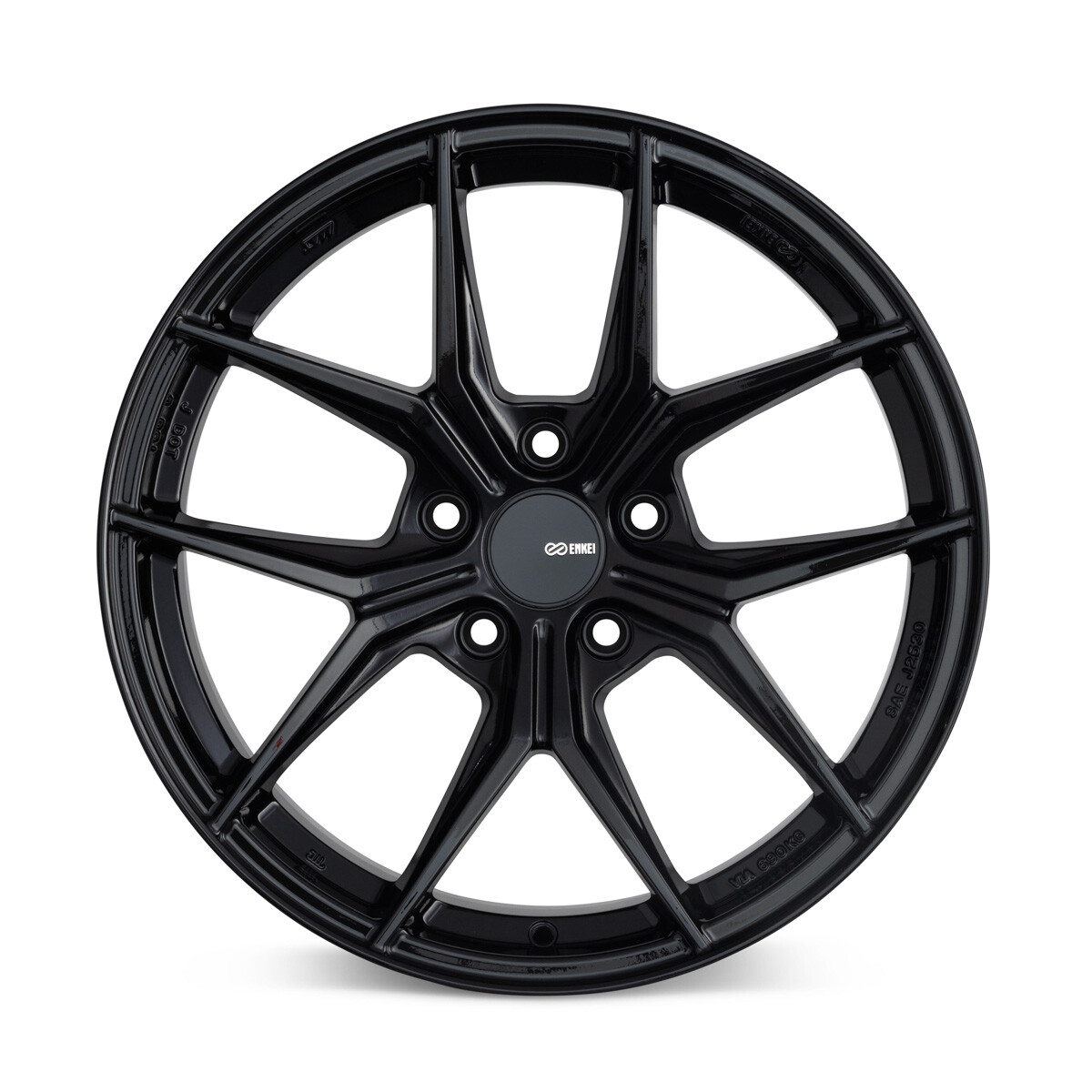 20x9.5 +40 Enkei TSR-X 5x114.3 Gioss Black Wheels (Set of 4) | eBay
