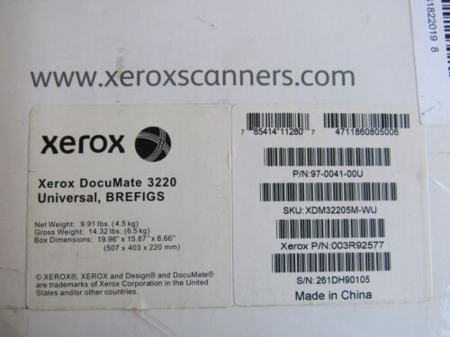 New Xerox DocuMate 3220 Duplex Color Flatbed Scanner w/ Automatic Document Feed - Picture 5 of 7