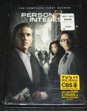 New Sealed Person of Interest: The Complete First Season DVD, 2012, 6-Disc Set