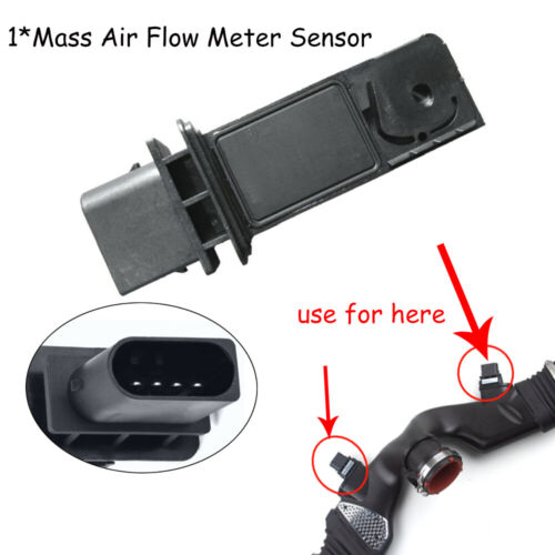 1* MAF Mass Air Flow Sensor for Mercedes Benz W164 CLK CLS 320 C209 A209 C219 - Afbeelding 1 van 9