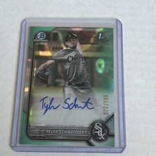2022 Bowman Chrome 1st Bowman Auto Tyler Schweitzer #CDA-TSR /199 