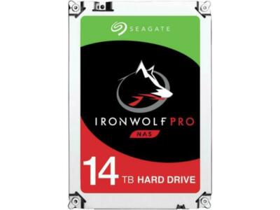 Seagate IronWolf Pro 14TB NAS Hard Drive 7200 RPM 256MB Cache SATA