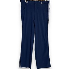 Danskin Athletic Pants Women's Small Blue Pockets Workout Athleisure Loungewear