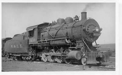 OCC024 RP 1942/70s WHEELING & LAKE ERIE RAILROAD LOCO #4110 CANTON OHIO