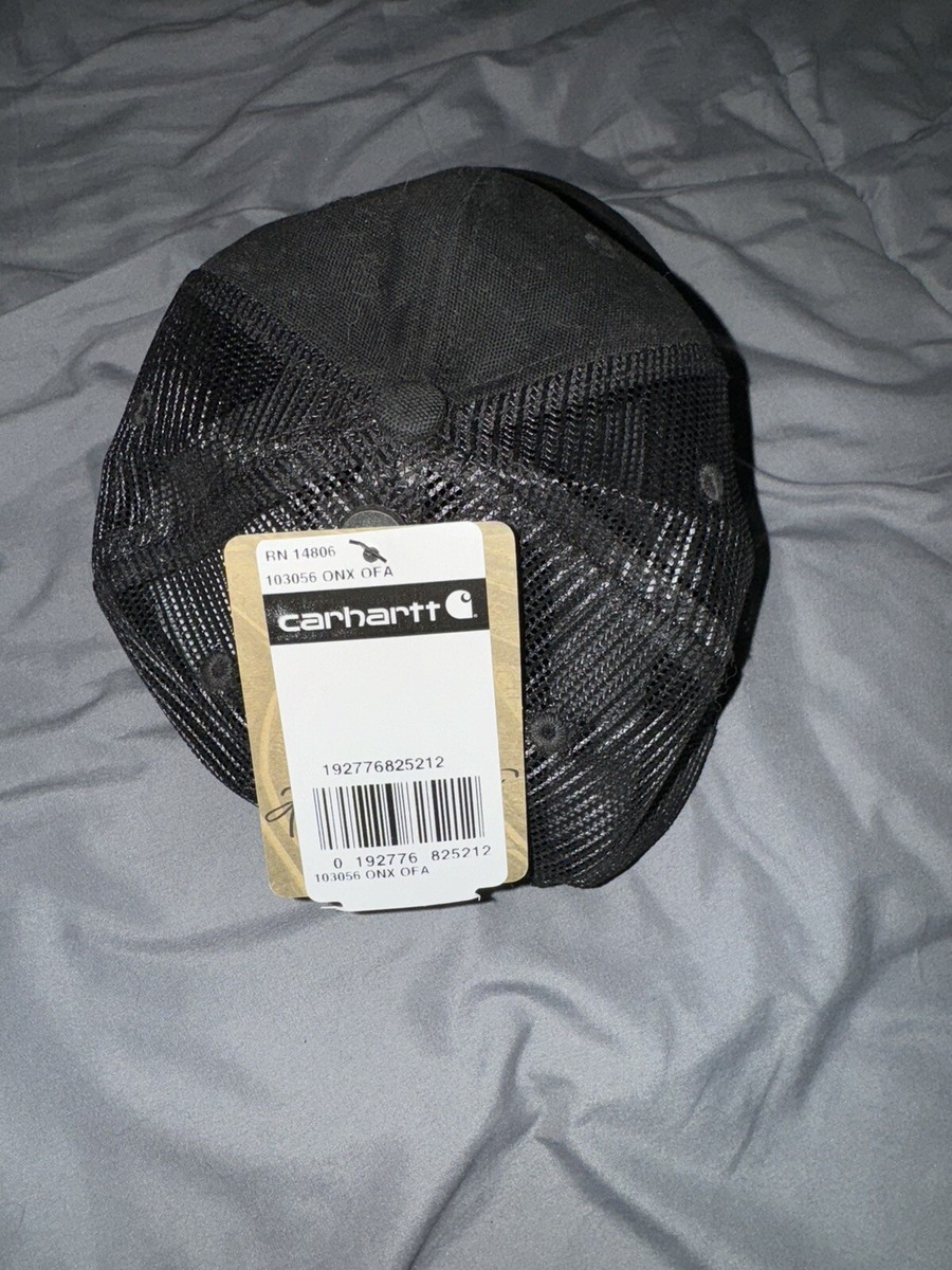 Carhartt Rugged Trucker Cap - Black (OSFA) | eBay