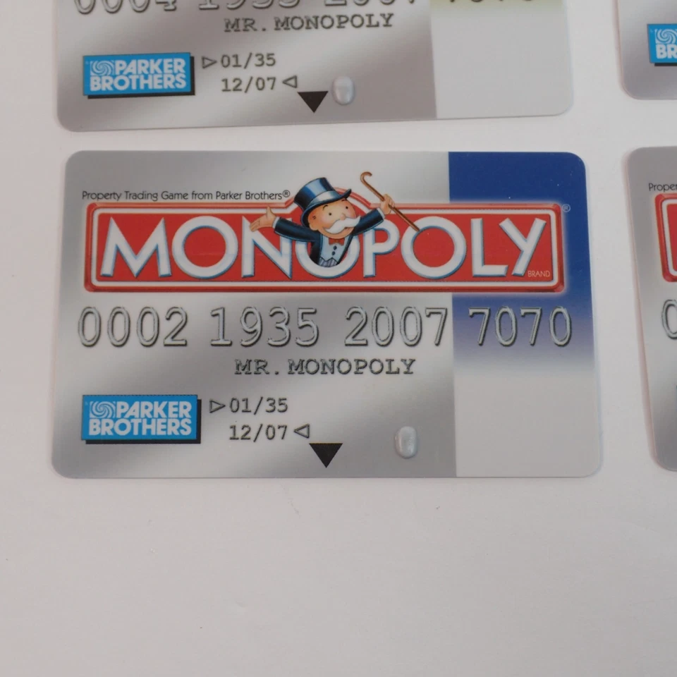 Монополия электронная банковская настольная игра замена дебетовая карта X 6 2007 - Изображение 2 из 2