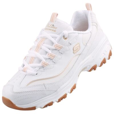 Skechers D´Lites Good Neutral Damen Sneaker Weiß 149807-WHT