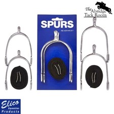 Prince of Wales Spurs with Nylon Strap – CHILD size – Kinder Rounded Shank