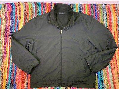 Nautica Mens XXL Dual Double Sided Reversible Jacket Black