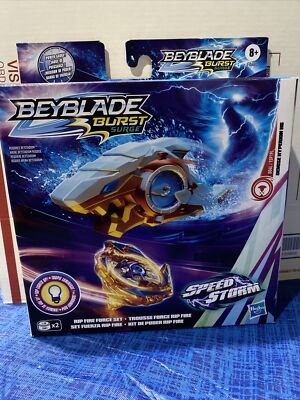BEYBLADE Rip Fire Force Set - Burst Surge - Speed Storm -Lights Up FAST ...