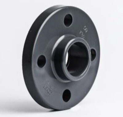 PVC Flansch BS 10 TISCH D/E - 1/2'' BIS 4''