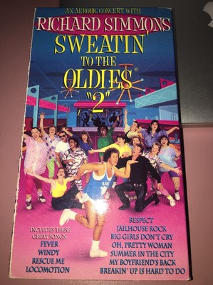 Richard Simmons - Sweatin' To The Oldies 2 ~VHS 1993 Goodtimes