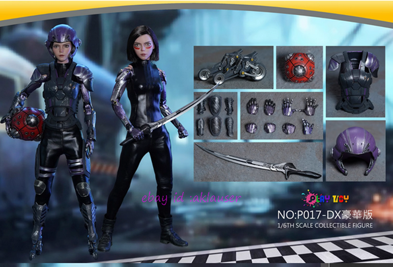 Play Toy P017dx 1/6 Alita：Battle Angel Luxurious Version Action