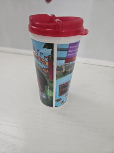 Disney World Resort Parks Schnellbefüllbar Nachfüllbar Becher Tasse Deckel Reise Rot - Bild 3 von 7