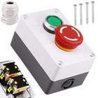 <!--F#f_0-->Push Button Switch Box Emergency Stop 415V 10A for Electric Circuits Control<!--F/-->