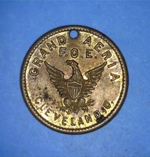 PRO UNION 1912 FRATERNAL ORDER OF EAGLES (CLEVELAND) GRAND AERIA - *11801963 🌈