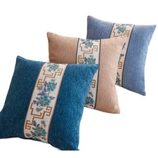 Retro Soft Floral Cushion Cover Flower Pillow Case Home Sofa Office Decor 18x18