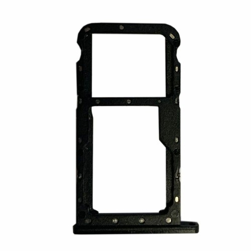 Simkartenhalter Schwarz für Huawei P Smart 2019 / Honor 10 Lite Ersatz Card Tray - Zdjęcie 2 z 3