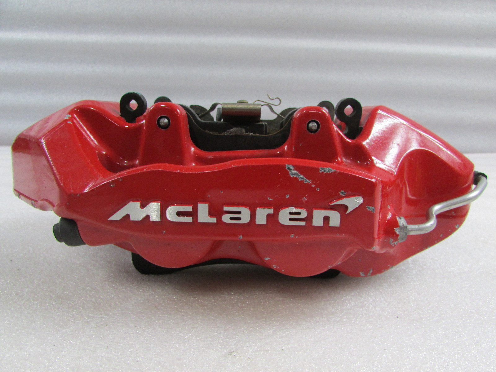 McLaren 720S, RH, Right Rear Brake Caliper, Red, Used, P/N 14CA065CP