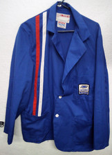 VTG 1980s CHEVROLET SERVICE DEPT WORK WEAR UNIFORM PATCH SHIRT SIZE LARGE M