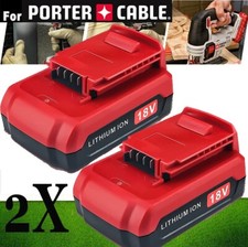 2Pack 18V Lithium Ion Battery for Porter Cable 18 Volt PC18B PC18BL PC18BLX Tool