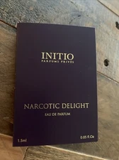 INITIO NARCOTIC DELIGHT EDP 1.5ml .05fl oz  PERFUME SPRAY SAMPLE