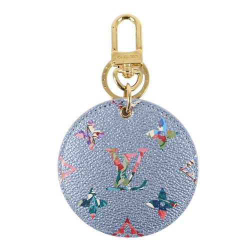 LOUIS VUITTON MP0929 Porte Cles Tag Monogram-Fluo Charm Key Holder