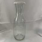 Weck Strawberry (1 Liter) Vintage Glass Canning Milk Bottle W/ Lid  (Germany)
