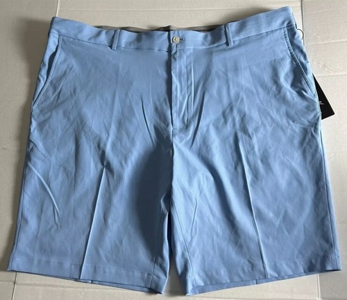Men's Walter Hagen Perfect 11 Golf Shorts Size 52 Big & Tall Blue 10" Inseam