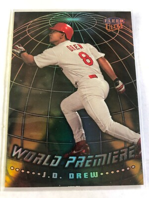 1999 Fleer Ultra World Premiere J.D. Drew #14 Cardinals
